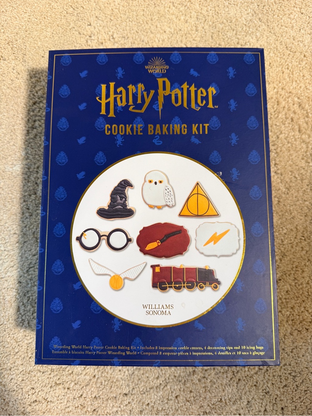 Warner Bros. Harry Potter Cookie Baking Kit - Blue and Gold
